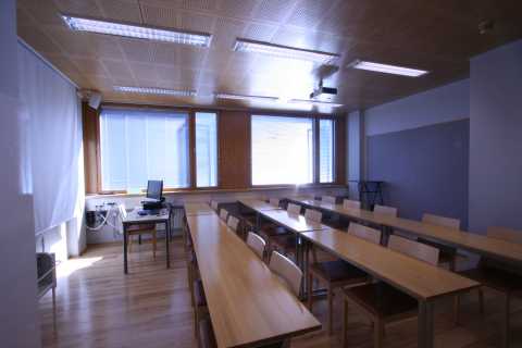 Picture of the front of the hall 3107
