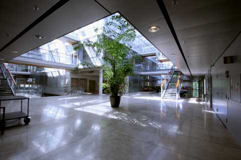 Picture of the 2nd floor lobby, A-wing