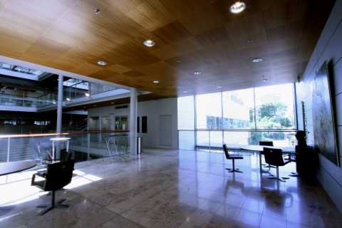 Picture of the 2nd floor lobby, B-wing