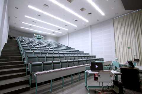 Picture of the front of the Auditorium A110