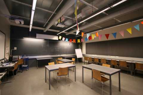 Picture of the front of the room C322