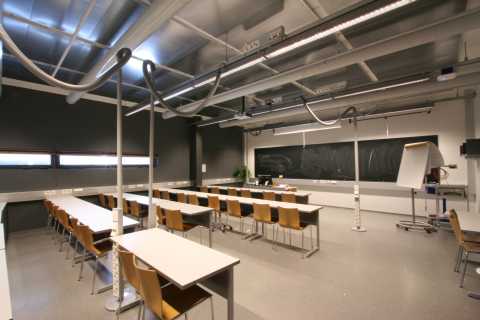 Picture of the front of the room C222