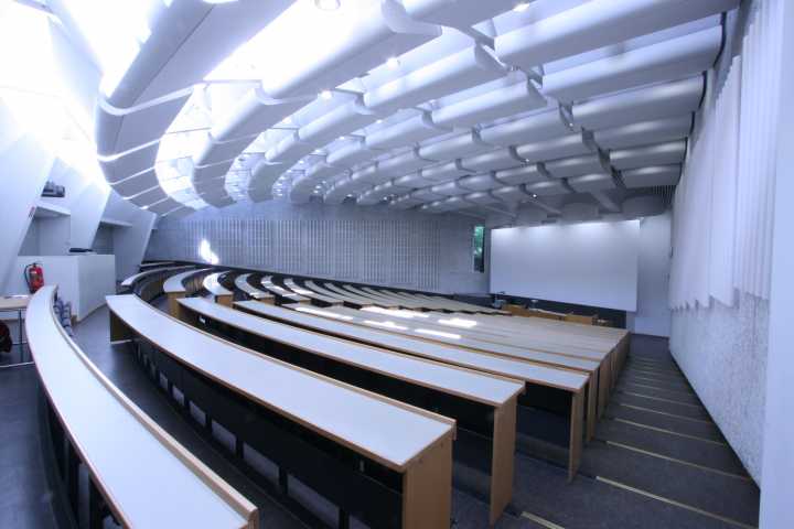 Picture of the back of the hall 110