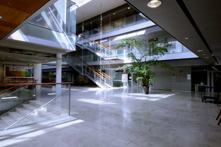 Picture of the 2nd floor lobby, A-wing