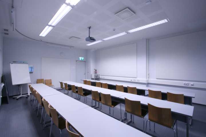 Picture of the front of the room A121
