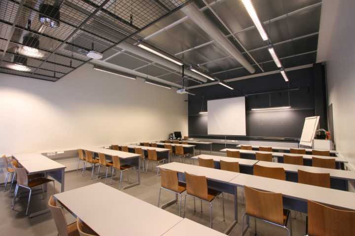 Picture of the front of the room C123