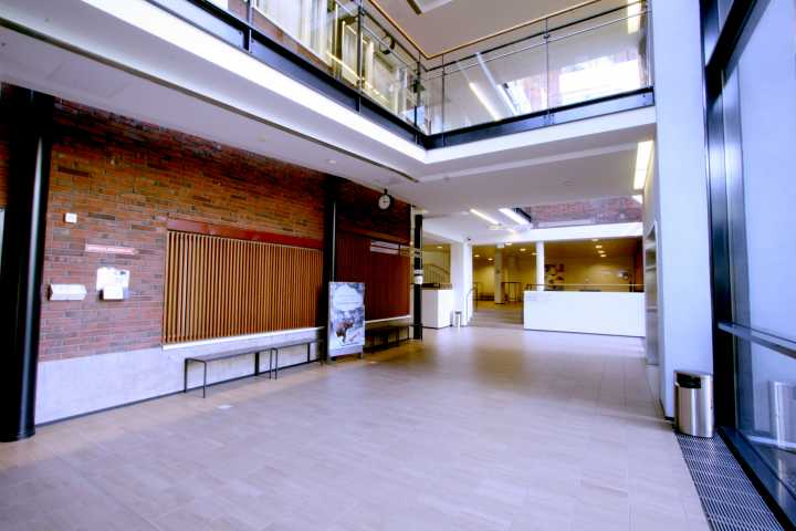 Picture of the back of the lobby