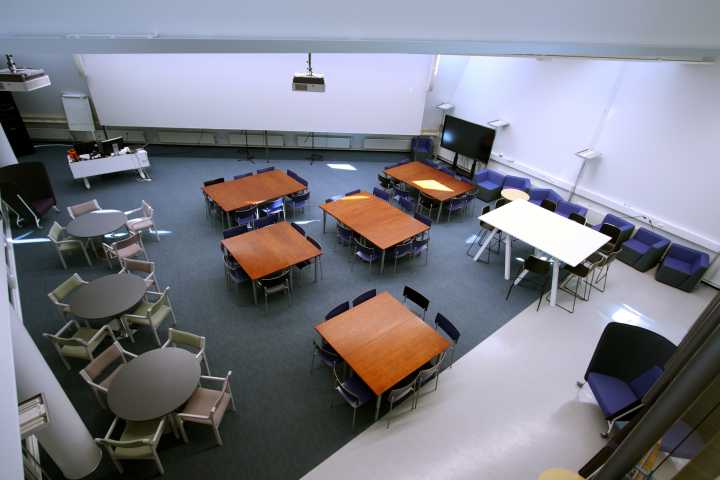 Picture of the hall 1401view from upstairs