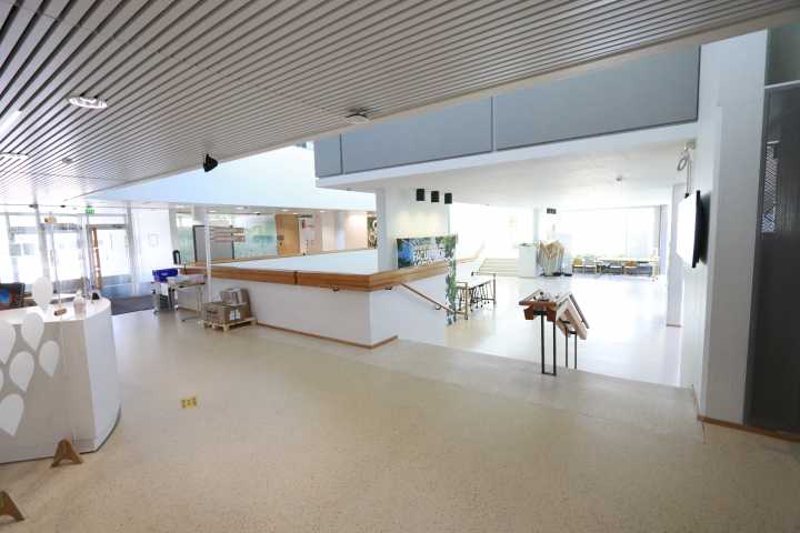 Building A lobby upper level